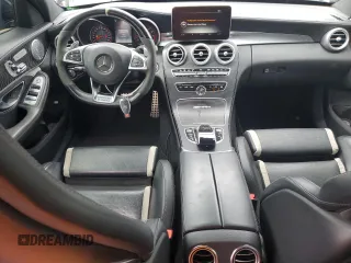 2016 Mercedes-Benz C 63 S AMG with VIN 55SWF8HB3GU127350, listed as a Copart auction lot 72689024 with 66,299 mi miles and Salvage title. Bid and sale history available at DreamBid. Image 8.