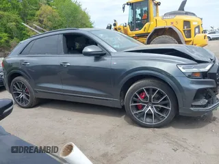 2021 Audi Q8 Premium Plus with VIN WA1EVAF14MD036327, listed as a IAAI auction lot 42237144 with 59,157 mi miles and . Bid and sale history available at DreamBid. Image 13.