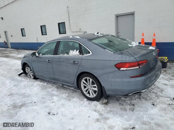 2020 Volkswagen Passat 2.0T SE with VIN 1VWSA7A32LC006986, listed as a Copart auction lot 84781724 with 48,513 mi miles and Salvage Title. Bid and sale history available at carsss.com. Image 2.