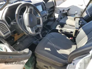 2018 Ford F-150 XL with VIN 1FTEW1EG9JFD30234, listed as a Copart auction lot 52630995 with 0 mi miles and Salvage Title. Bid and sale history available at carsss.com. Image 7.