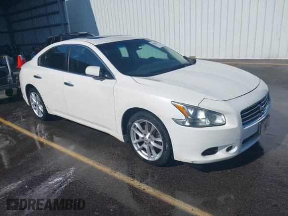 2011 Nissan Maxima SV with VIN 1N4AA5AP4BC854958, listed as a IAAI auction lot 42466528 with 229,955 mi miles and . Bid and sale history available at DreamBid. Image 1.