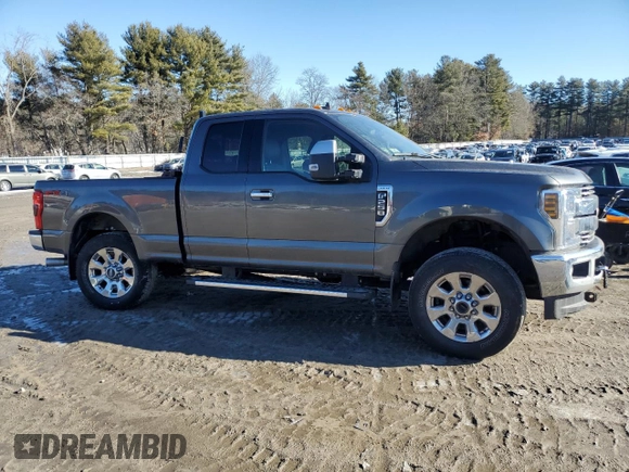 2019 Ford F-250 XL with VIN 1FT7X2B69KEC72415, listed as a Copart auction lot 46699175 with 103,036 mi miles and Salvage Title. Bid and sale history available at DreamBid. Image 4.