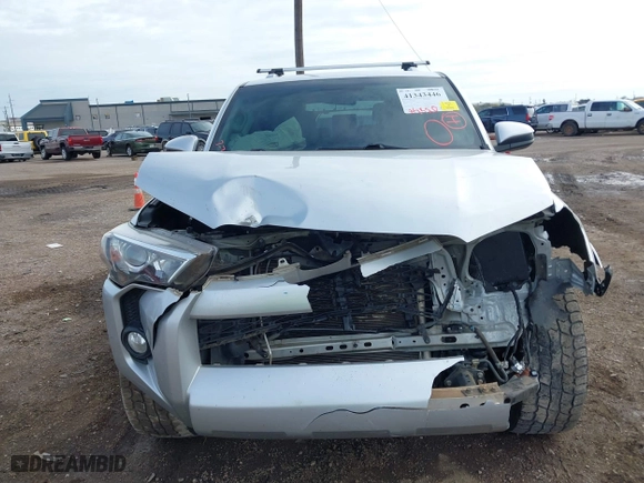 2018 Toyota 4Runner SR5 with VIN JTEZU5JR8J5180205, listed as a IAAI auction lot 41343446 with 83,520 mi miles. Bid and sale history available at carsss.com. Image 13.