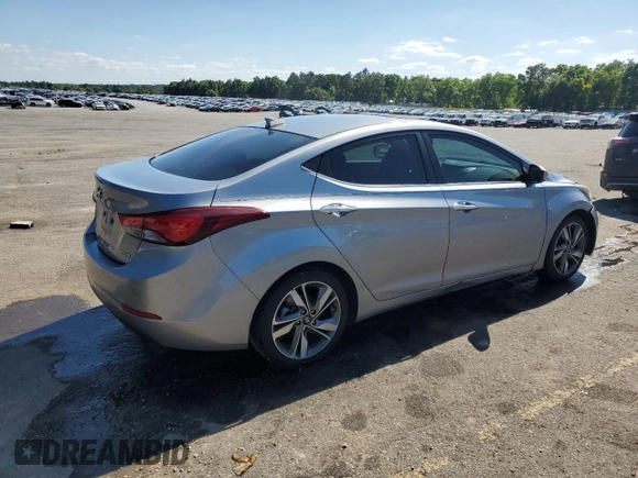 2016 Hyundai Elantra SE with VIN 5NPDH4AE5GH661936, listed as a Copart auction lot 53137545 with 141,379 mi miles and Salvage title. Bid and sale history available at DreamBid. Image 3.