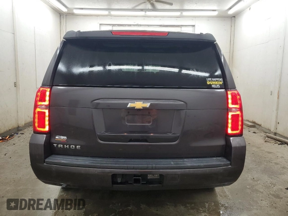 2017 Chevrolet Tahoe LS with VIN 1GNSCAKC5HR330860, listed as a Copart auction lot 49335545 with 136,681 mi miles and Clean title. Bid and sale history available at DreamBid. Image 6.