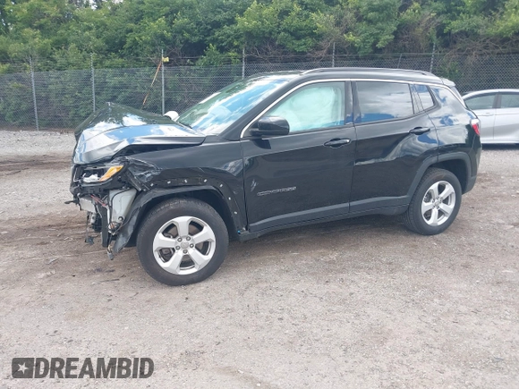 2019 Jeep Compass Latitude z VIN 3C4NJDBB8KT834306, wystawiony jako IAAI lot #42334955 z przebiegiem 3 901 mil mil oraz . Historia ofert i sprzedaży dostępna na DreamBid. Obrazek 18.