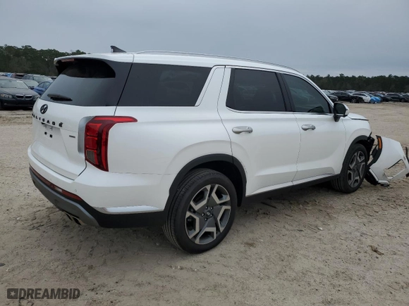 2024 Hyundai Palisade Limited with VIN KM8R5DGE8RU777125, listed as a Copart auction lot 87902745 with 2,269 mi miles and Salvage Title. Bid and sale history available at carsss.com. Image 3.