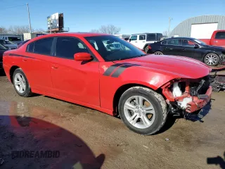 2019 Dodge Charger SXT with VIN 2C3CDXBG5KH727917, listed as a Copart auction lot 88987505 with 81,555 mi miles and Salvage Title. Bid and sale history available at carsss.com. Image 4.