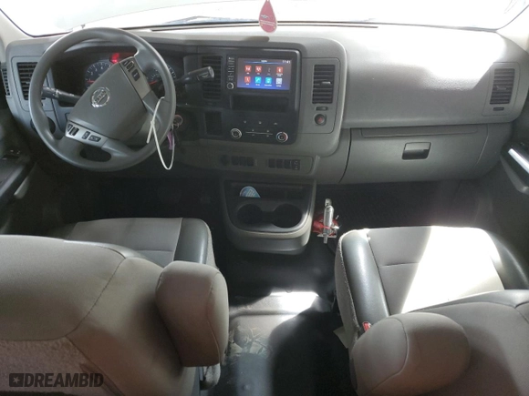 2019 Nissan NV Passenger NV3500 HD SV with VIN 5BZBF0AA3KN853139, listed as a Copart auction lot 45419355 with 28,173 mi miles and Salvage Title. Bid and sale history available at carsss.com. Image 8.