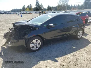 2017 Kia Forte5 LX with VIN KNAFK5A81H5705083, listed as a Copart auction lot 53112365 with 89,756 mi miles and Salvage Title. Bid and sale history available at carsss.com. Image 1.