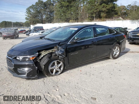 2018 Chevrolet Malibu LS with VIN 1G1ZB5ST9JF291403, listed as a Copart auction lot 68368842 with 101,088 mi miles and Salvage Title. Bid and sale history available at DreamBid. Image 1.