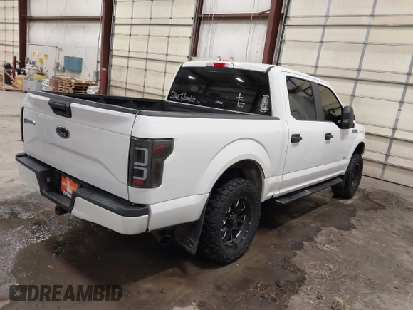 2016 Ford F-150 XLT with VIN 1FTEW1EP3GKE25825, listed as a IAAI auction lot 41254806 with 140,971 mi miles. Bid and sale history available at carsss.com. Image 4.