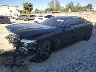 2021 BMW 8 Series 840i z VIN WBAGV4C0XMCG69044, wystawiony jako Copart lot #82599154 z przebiegiem 34 929 mil mil oraz Nie do naprawy • Non repairable. Historia ofert i sprzedaży dostępna na DreamBid. Obrazek 1.