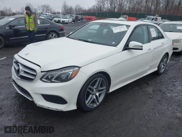 2016 Mercedes-Benz E 400 with VIN WDDHF6HB8GB179547, listed as a IAAI auction lot 41570461 with 147,765 mi miles and . Bid and sale history available at carsss.com. Image 2.