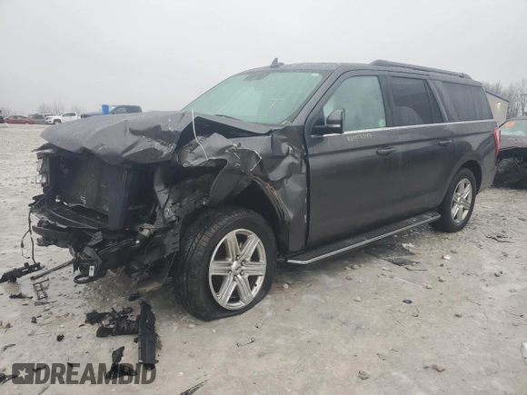 2019 Ford Expedition Max XLT z VIN 1FMJK1JT4KEA37745, wystawiony jako Copart lot #85003344 z przebiegiem 47 974 mil mil oraz Czysty tytuł • Clean title. Historia ofert i sprzedaży dostępna na DreamBid. Obrazek 1.