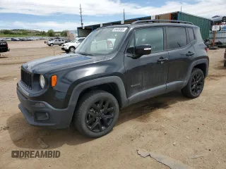 2018 Jeep Renegade Latitude z VIN ZACCJBBBXJPH66060, wystawiony jako Copart lot #55639385 z przebiegiem 91 593 mil mil oraz Czysty tytuł • Clean title. Historia ofert i sprzedaży dostępna na DreamBid. Obrazek 1.