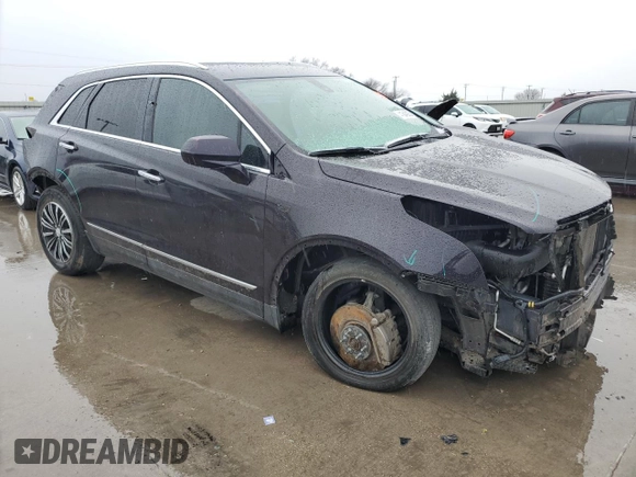 2018 Cadillac XT5 FWD with VIN 1GYKNARS2JZ204813, listed as a Copart auction lot 41646265 with 62,199 mi miles and Salvage Title. Bid and sale history available at carsss.com. Image 4.