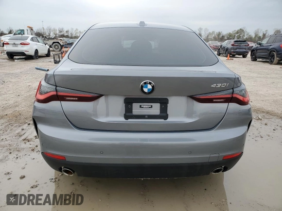 2023 BMW 4 Series 430i z VIN WBA63AV03PFN78162, wystawiony jako Copart lot #41468205 z przebiegiem Nie podano mil oraz Nie do naprawy. Historia ofert i sprzedaży dostępna na DreamBid. Obrazek 6.
