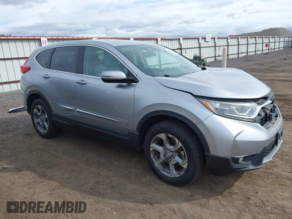 2017 Honda CR-V EX-L with VIN 2HKRW2H80HH686762, listed as a IAAI auction lot 41905053 with 74,230 mi miles. Bid and sale history available at carsss.com. Image 1.