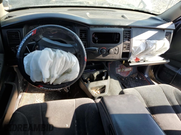 2002 Dodge Dakota SLT with VIN 1B7HG48N22S646167, listed as a Copart auction lot 42716735 with 184,598 mi miles and Salvage Title. Bid and sale history available at carsss.com. Image 8.