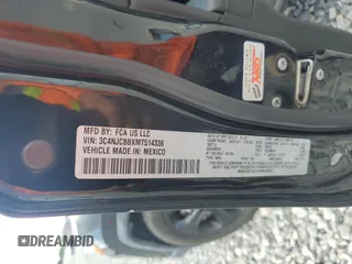 2021 Jeep Compass Latitude with VIN 3C4NJCBBXMT514336, listed as a Copart auction lot 56528865 with 14,324 mi miles and Non repairable. Bid and sale history available at DreamBid. Image 13.