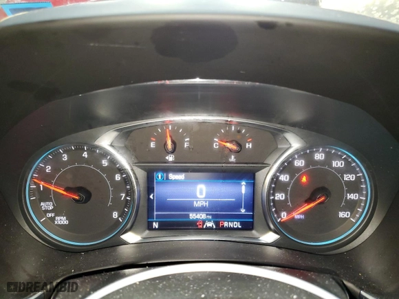 2023 Chevrolet Equinox LT with VIN 3GNAXUEG6PS129304, listed as a Copart auction lot 48183655 with 55,406 mi miles and Salvage Title. Bid and sale history available at carsss.com. Image 9.