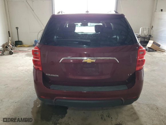 2017 Chevrolet Equinox LT with VIN 2GNALCEK7H1561858, listed as a Copart auction lot 48748285 with 120,494 mi miles and Clean Title. Bid and sale history available at carsss.com. Image 6.