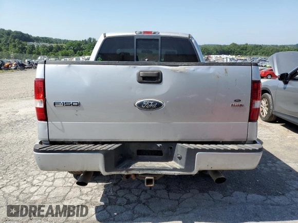 2006 Ford F-150 XLT with VIN 1FTPW14576FA46097, listed as a Copart auction lot 62087385 with 261,600 mi miles and Clean title. Bid and sale history available at DreamBid. Image 6.