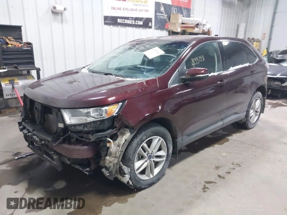 2018 Ford Edge SEL with VIN 2FMPK4J85JBC31198, listed as a IAAI auction lot 41337531 with 101,846 mi miles. Bid and sale history available at carsss.com. Image 18.