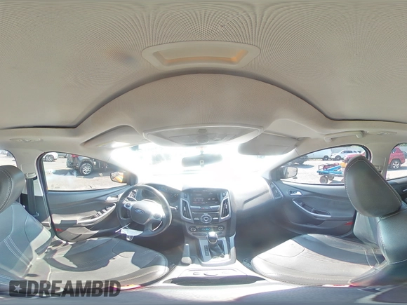 2014 Ford Focus Titanium with VIN 1FADP3N27EL251229, listed as a Copart auction lot 62201195 with 75,534 mi miles and Salvage title. Bid and sale history available at DreamBid. Image 14.