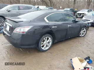 2012 Nissan Maxima SV with VIN 1N4AA5AP0CC850570, listed as a IAAI auction lot 41465994 with 158,400 mi miles and . Bid and sale history available at DreamBid. Image 4.