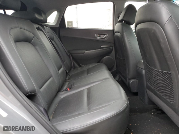 2019 Hyundai Kona Electric Limited with VIN KM8K33AG8KU035986, listed as a Copart auction lot 85141394 with 68,397 mi miles and Salvage Title. Bid and sale history available at carsss.com. Image 10.