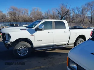 2024 Ram 2500 Laramie with VIN 3C6UR5FL9RG268101, listed as a IAAI auction lot 41538200 with 9,953 mi miles and . Bid and sale history available at DreamBid. Image 14.