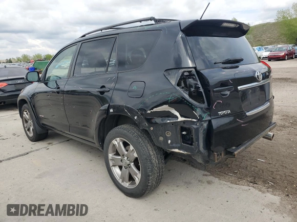 2010 Toyota RAV4 Sport with VIN JTMRK4DV1A5090049, listed as a Copart auction lot 56323645 with 194,381 mi miles and Salvage title. Bid and sale history available at DreamBid. Image 2.
