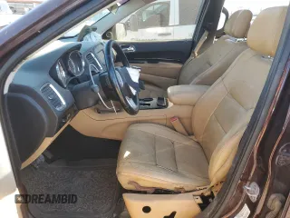 2012 Dodge Durango Citadel with VIN 1C4SDHET0CC130328, listed as a Copart auction lot 74730864 with 186,392 mi miles and Salvage title. Bid and sale history available at DreamBid. Image 7.