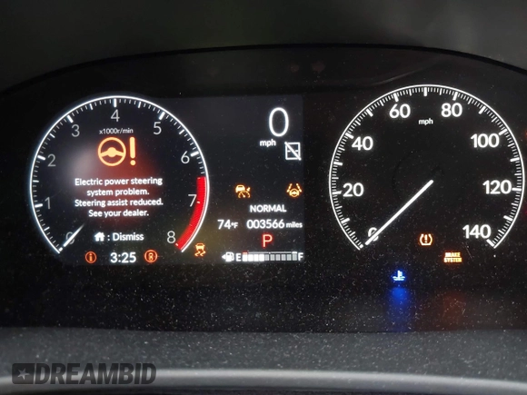 2024 Honda CR-V LX with VIN 2HKRS3H21RH323630, listed as a IAAI auction lot 41514778 with 3,566 mi miles and . Bid and sale history available at DreamBid. Image 7.