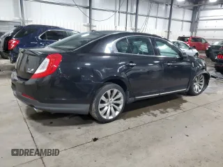 2013 Lincoln MKS with VIN 1LNHL9EK8DG611332, listed as a Copart auction lot 58043345 with 118,910 mi miles and Non repairable. Bid and sale history available at DreamBid. Image 3.