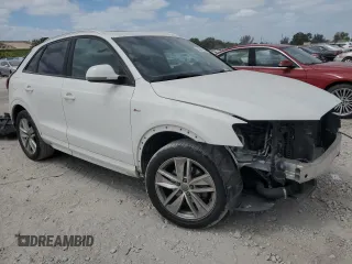2018 Audi Q3 Premium with VIN WA1ECCFS1JR034690, listed as a Copart auction lot 55047735 with 73,488 mi miles and Salvage title. Bid and sale history available at DreamBid. Image 4.