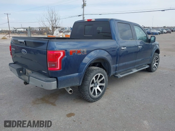 2016 Ford F-150 XLT with VIN 1FTEW1EF2GKD53314, listed as a IAAI auction lot 41522463 with 76,963 mi miles. Bid and sale history available at carsss.com. Image 4.