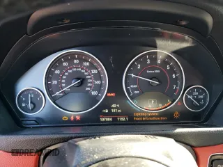 2016 BMW 4 Series 435i with VIN WBA3T3C55G5A41525, listed as a Copart auction lot 85634234 with 107,004 mi miles and Salvage title. Bid and sale history available at DreamBid. Image 9.