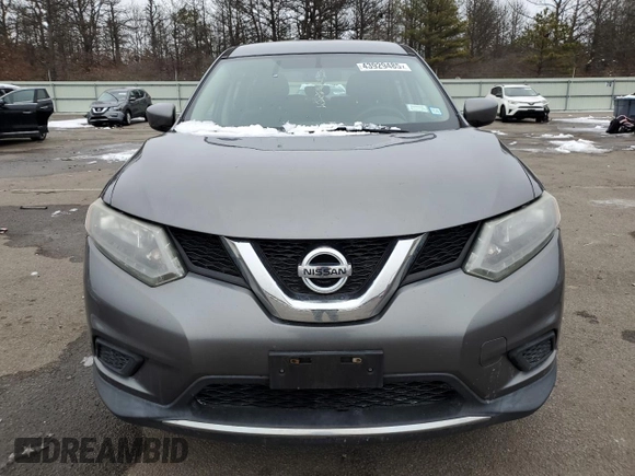 2016 Nissan Rogue S with VIN 5N1AT2MV0GC839888, listed as a Copart auction lot 43929485 with 103,195 mi miles and Salvage Title. Bid and sale history available at DreamBid. Image 5.