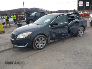 2014 Buick Regal Premium I with VIN 2G4GP5EX1E9187772, listed as a IAAI auction lot 41652744 with 95,875 mi miles and . Bid and sale history available at DreamBid. Image 18.