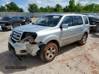 2011 Honda Pilot EX-L with VIN 5FNYF3H79BB020255, listed as a Copart auction lot 56344285 with 172,719 mi miles and Salvage title. Bid and sale history available at DreamBid. Image 1.