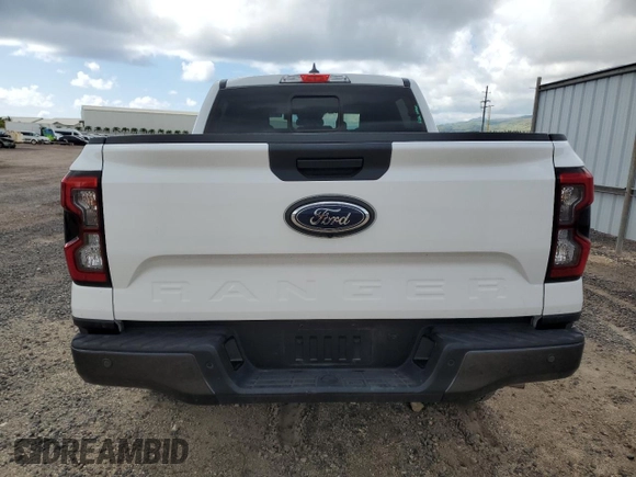 2024 Ford Ranger XLT with VIN 1FTER4GH7RLE28707, listed as a Copart auction lot 55295295 with 8,906 mi miles and Salvage title. Bid and sale history available at DreamBid. Image 6.