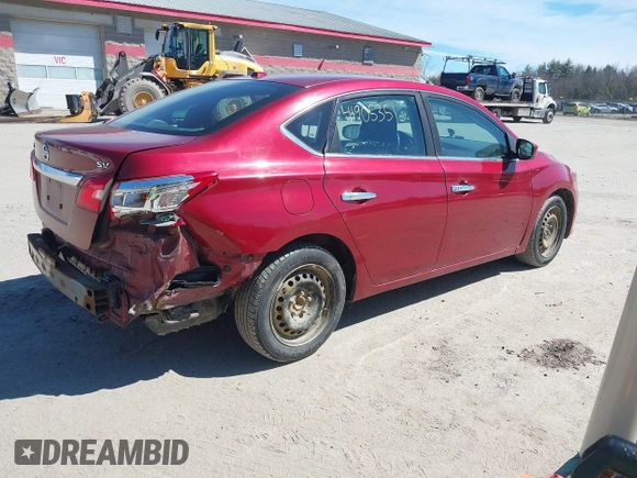 2017 Nissan Sentra SV with VIN 3N1AB7AP7HL642347, listed as a IAAI auction lot 41905351 with 97,361 mi miles and . Bid and sale history available at DreamBid. Image 4.
