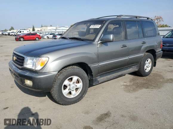 1999 Toyota Land Cruiser with VIN JT3HT05J5X0074105, listed as a Copart auction lot 81961614 with 161,730 mi miles and Clean Title. Bid and sale history available at carsss.com. Image 1.