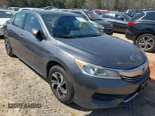 2017 Honda Accord Sedan LX with VIN 1HGCR2F32HA078464, listed as a IAAI auction lot 41914217 with 207,370 mi miles. Bid and sale history available at carsss.com. Image 1.