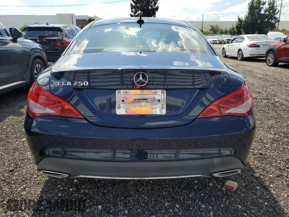 2018 Mercedes-Benz CLA with VIN WDDSJ4EB1JN576987, listed as a Copart auction lot 49032153 with 37,496 mi miles. Bid and sale history available at carsss.com. Image 6.