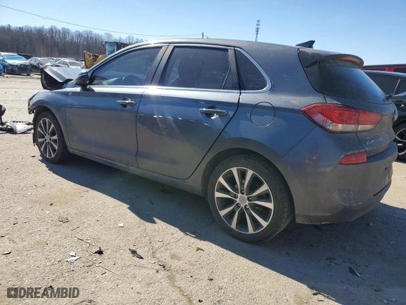 2019 Hyundai Elantra GT with VIN KMHH35LE4KU113780, listed as a Copart auction lot 47171385 with 93,467 mi miles and Salvage Title. Bid and sale history available at carsss.com. Image 2.