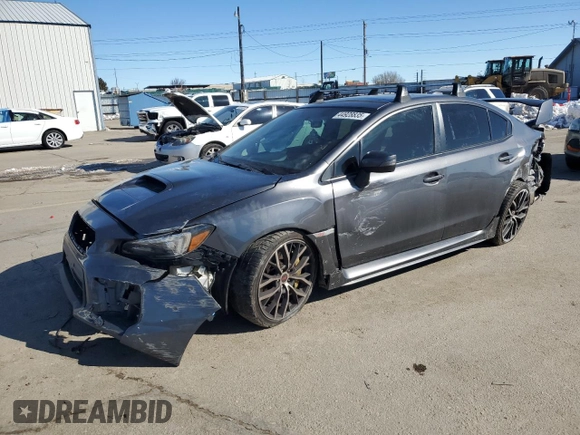 2020 Subaru WRX STI Limited with VIN JF1VA2Y69L9817982, listed as a Copart auction lot 44928835 with 69,686 mi miles and Salvage Title. Bid and sale history available at carsss.com. Image 1.
